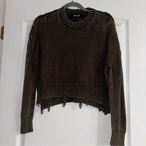 Fabrik olive green sweater
